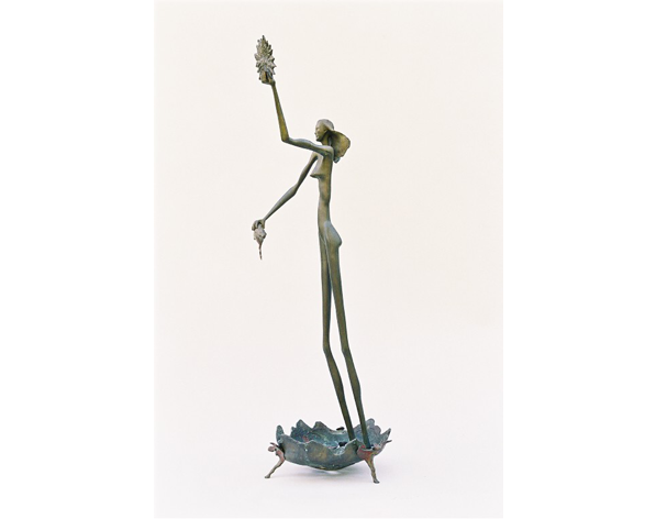 Garden Goddess Sculpture View 2