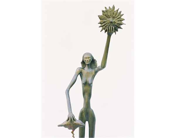 Garden Goddess Sculpture View 2