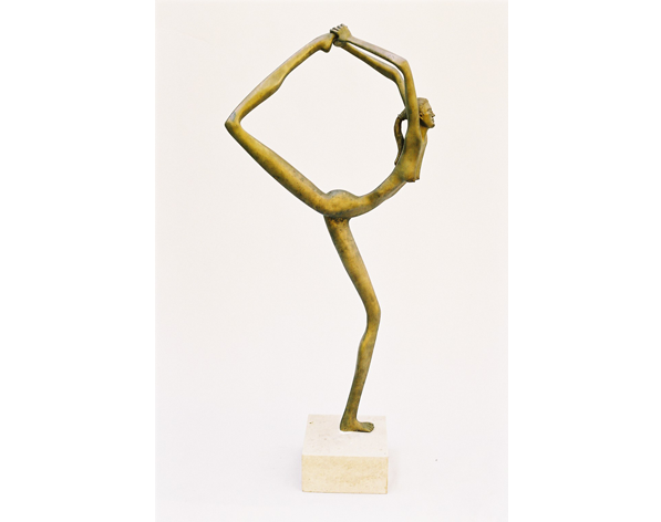 Two Right Feet Sculpture View 2