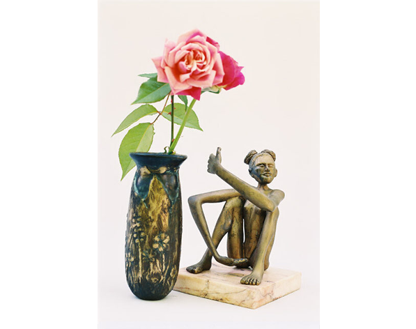 Flower Girl Sculpture View 2