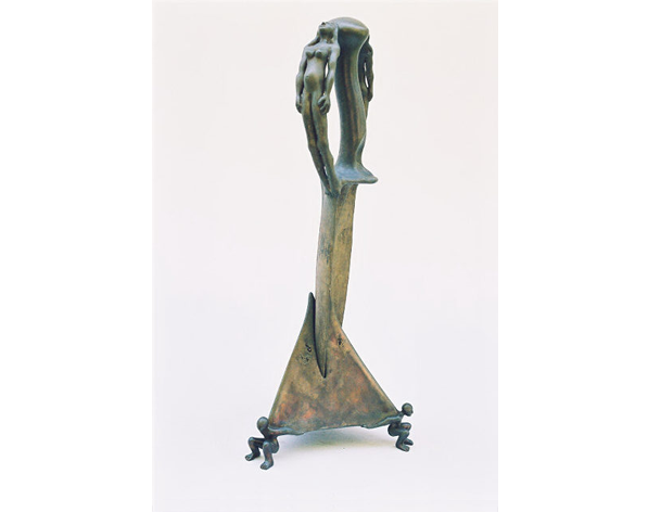 Fertility Shovel Sculpture View 2